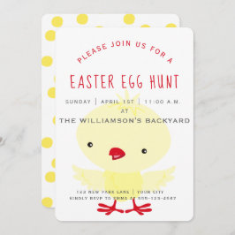 Cute Yellow Duckling | Invitación a la caza de hue