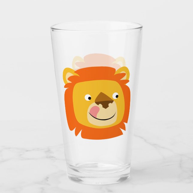 Cute Yummy Personalizado Lion (Anverso)