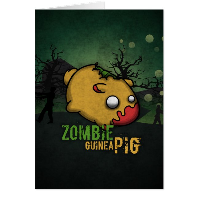 Cute Zombie Guinea Pig (Frente)