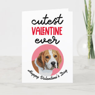 Cutest Valentine Ever .. una tarjeta de tu Beagle