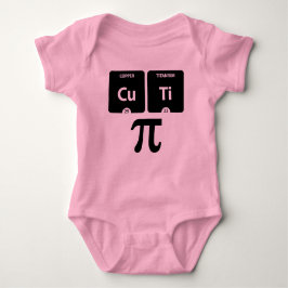 CuTi Pi - Baby Jersey Bodysuit (Rosa)
