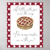 Cutie pie - adivinen cuántos Posters de caramelos