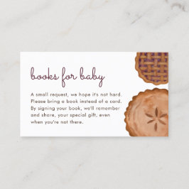 Cutie Pie Diaper Books para la tarjeta Baby Insert