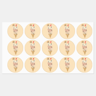 Cutie Pie - Pegatinas de helado