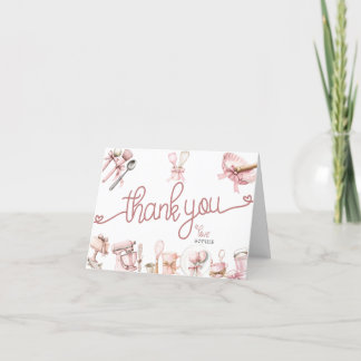 Cutie Pie | Tarjetas de agradecimiento color de ag