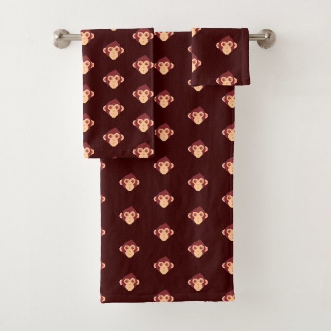 Cutis pixelada cara de mono portátil HP (In situ)