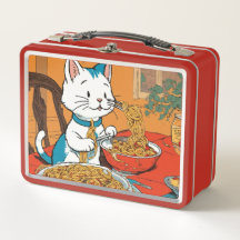 Cuto Cat Spaghetti Lunchbox