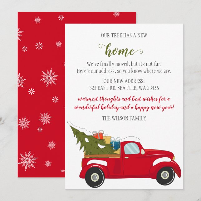 Cuto coche de árbol de Navidad que hemos movido la (Anverso / Reverso)
