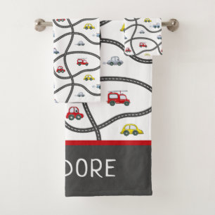 Cuto coche personalizado de niños pequeños