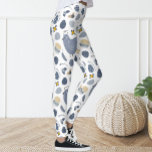 Cuto colorido Divertido pollo Floral Leggings<br><div class="desc">Las piernas adornaban el patrón de pollo.</div>