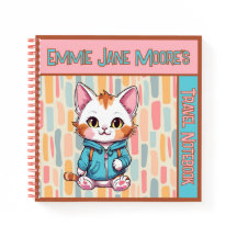 Cuto Diario De Viaje Para Gatos Para Niños