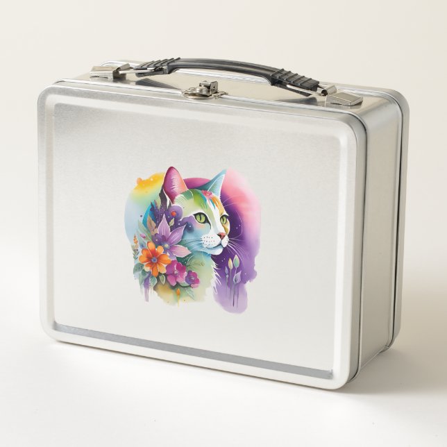 Cuto gato cósmico bohemio (Anverso)