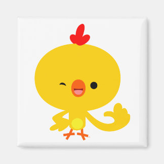 Cuto imán de pollo Personalizado de Guay