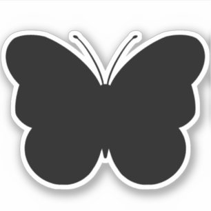 Cuto mariposa Cortar Decal Pegatina de vinilo