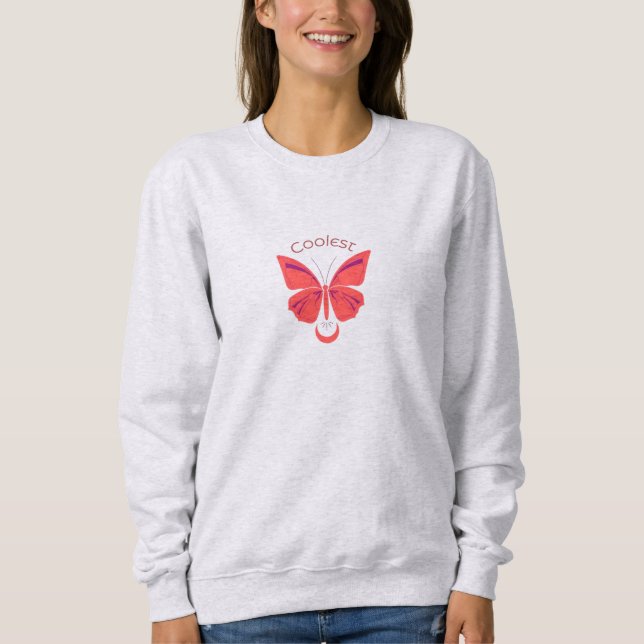 Cuto, mariposa 🦋 mujeres t, camisetas (Anverso)