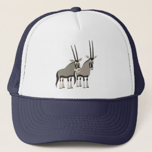 Cuto par de Gorras de Oryxes Personalizados