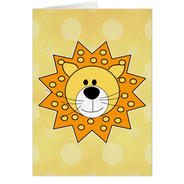 Cuto pequeño rostro de león (Frente)