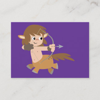 Cuto Personalizado Centaur ACEO- Tarjeta de visita