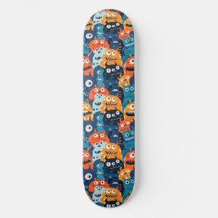 Cuto Personalizado Monsters Skateboard