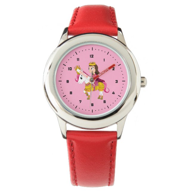 Cuto personalizado princesa reloj (Anverso)