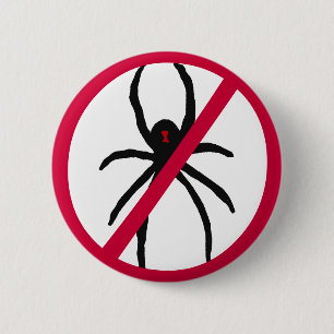 CV no más de botón de las arañas