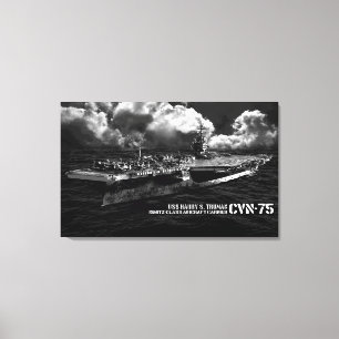 CVN-75 Harry S. Truman Lienzo envuelto