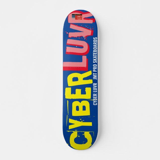 CYBER LUVR JMT 7 3/4" cubierta para skateboard (Anverso )