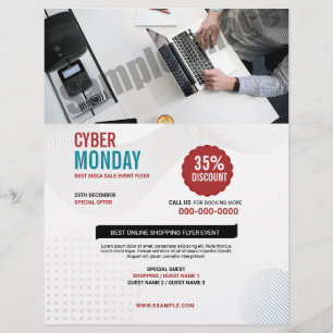 Cyber Monday Flyer