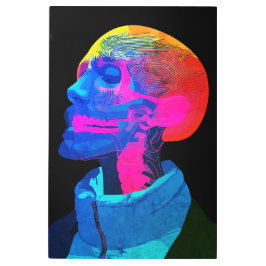 Cyber Skull - Arte de anatomía futurista