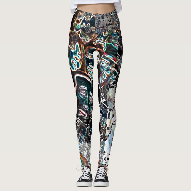 Cyberdazze Anti Facial Recognition Leggings #3 (Anverso)
