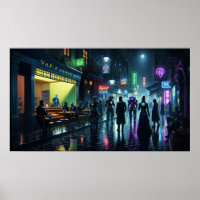 Cyberpunk, un corredor de arte