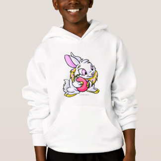 Cybunny amarillo que abraza Negg