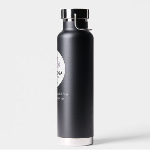CYC Botella de agua termal negra
