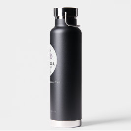 CYC Botella de agua termal negra