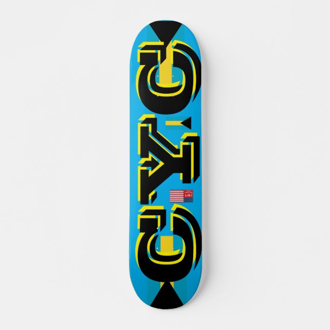 CYC JMT BAHAMAS 7 3/4" cubierta para skateboard (Anverso )