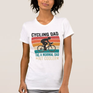 Cycling Papá Camiseta Diseño de Motero Vintage par