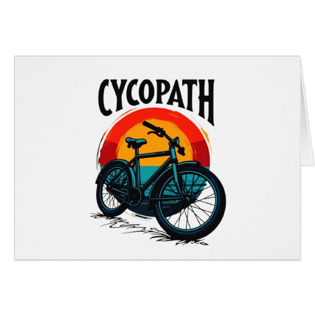 Cycopath: Bicicleta energética con té gráfico al a (Anverso (Horizontal))