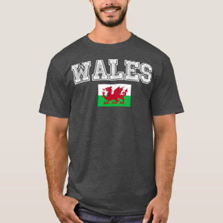 Cymru Welsh Wales Football Soccer Jersey Ball