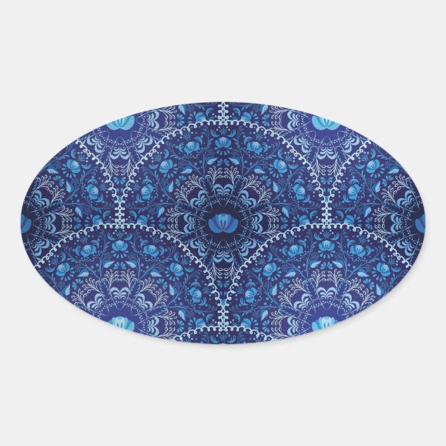 CYO moderno - Pegatina ovalada (Anverso)