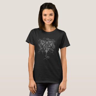D20 de la camiseta básica de Power Mujer