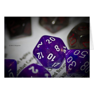 D20 - Tarjeta en blanco
