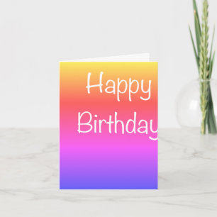 D.C. tarjeta de cumpleaños