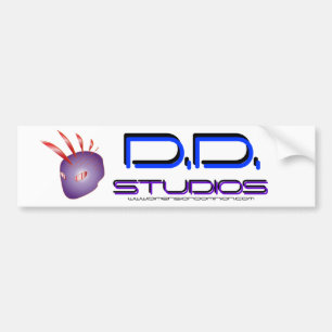 D.D. pegatina 2 de los estudios