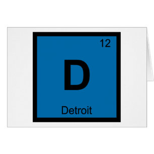 D - Detroit Química de la ciudad de Michigan Tabla