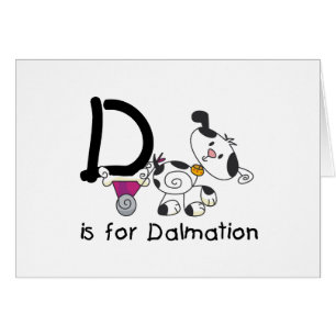 D es para camisetas y regalos de Dalmation