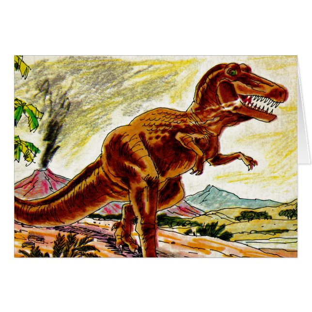 D es para Dinosaur (Anverso (Horizontal))
