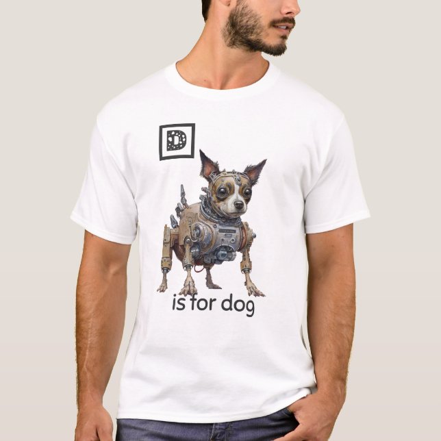 D es para la camiseta del perro (Anverso)