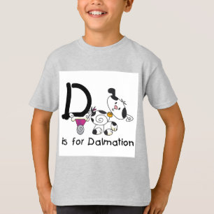 D está para las camisetas y los regalos de