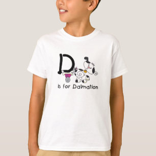 D está para las camisetas y los regalos de