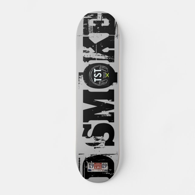 D SMOKE  USA Skateboard (Anverso)